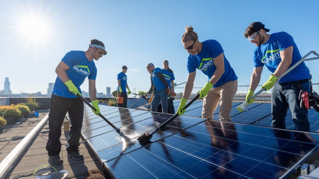 Solar Panel Cleaning in Newmarket